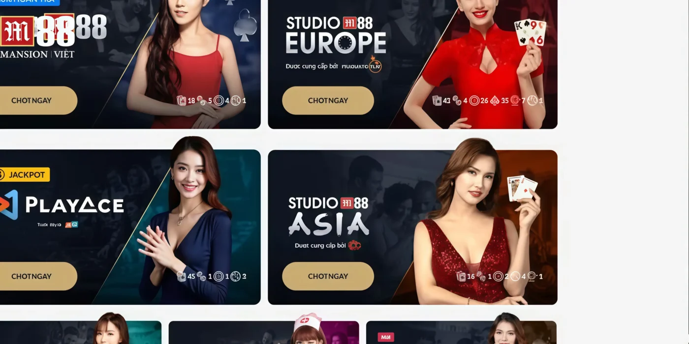 Live casino ấn tượng cùng người chơi